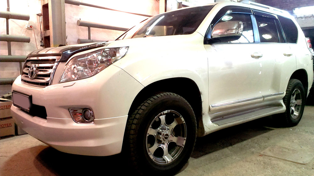 Toyota Prado 150 2700cc — два авто — увеличение мощности и EURO2